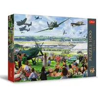 Trefl legpuzzel Tea Time Air Show 1000 stukjes premium kwaliteit.