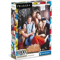 Clementoni - Puzzel - 1000 Stukjes - Friends Thema - Puzzel Voor Volwassenen