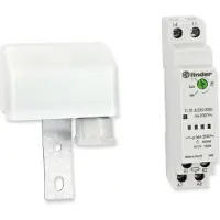 Finder 11.31.8.230.0000 Schemerschakelaar 1 stuk(s) Voedingsspanning (num):230 V/AC Lichtgevoeligheid: 1 - 100 lx 1x NO
