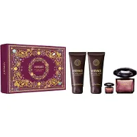 Versace Crystal Noir - Eau de Parfum 90ml + Miniatuur 5ml + Body Lotion 100ml + Shower Gel 100ml