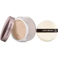 Laura Mercier Translucent Loose Setting Powder 29g & Velour Puff Set (Various Shades) - Rose