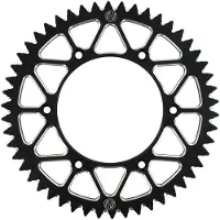 Holeshot 224l-520-51bl 520 Chain Aluminium Achtertandwiel
