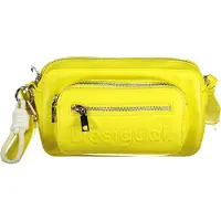 Desigual Schoudertas Handtas Half Logo 24 Cross Body Bag Yellow Geel