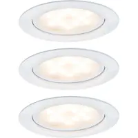 Paulmann 93554 Micro Line LED-inbouwlamp Set van 3 stuks LED LED vast ingebouwd 4.5 W Wit
