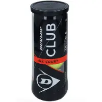 Dunlop Tb Club Ac 3pet Tenis Balls Box Transparant 24 x 3 Balls