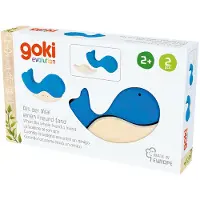Goki Puzzle Blocks Whale