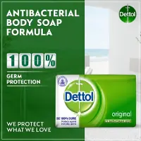 Dettol Original Handzeep Active Germ Protection - Antibacteriële zeep - Soap - Zeep Blok (3 x 100g)