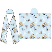 Moose Bluey 192859 Poncho Blauw Kinderen