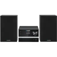 Blaupunkt MS9BT - Stereo set - micro-toren - FM-radio AUX - vermogen 20 W RMS, wekker, CD/MP3/USB/AUX