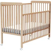 WEBABY Verschuifbaar zijbed LIVO in hout