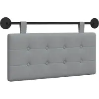 vidaXL Hangend hoofdbord Stof