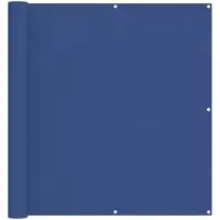 vidaXL Balkonscherm 110 x 800 cm Oxford Stof Rechthoekig Blauw