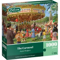 Falcon The Carousel - Legpuzzel 1000 stukjes - Kermisthema - Multicolor