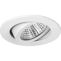 Brumberg BRUM LED inbouwspot, wit, D2W, 12461073, 6W, 460lm, 1800-3000K, 350mA, DA68, ET38mm