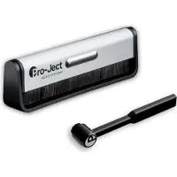 Pro-Ject Cleaning Set Reinigingskit - Complete Vinylverzorging - Antistatisch & Beschermend - Eenvoudig in Gebruik - Zwart