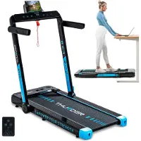 Thunder Loopband - Opvouwbaar walkingpad - 14 km/u - 130 kg - RACE-BLACK