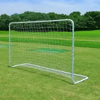 Northix Voetbaldoel met net, stalen frame, 182 cm