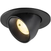 SLV Inbouwspot Numinos Gimble S zwart 3000K - 20gr