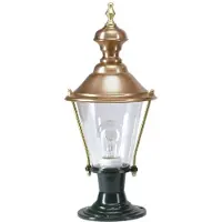 Ks Verlichting Nostalgische Sokkellamp Breda C 208 Zwart