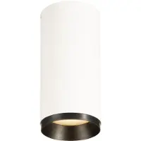 SLV Opbouwspot Numinos M Dali Cilinder Wit Zwart 3000k 36gr