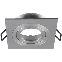 SLV Inbouwring New Tria 75 vierkant aluminium - zonder fitting