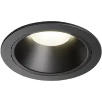 SLV Inbouwspot Numinos XL zwart 4000K - 40gr