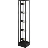 Eglo Vloerlamp Blackcrown Zwart 5x27