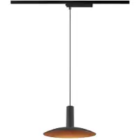 SLV Hanglamp voor rail Lalu 1 fase zwart Ø 22cm