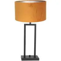 Steinhauer Zwart Met Gouden Schemerlamp Stanger
