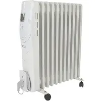 Velleman OLIERADIATOR - 2500 W - 11 RIBBEN - LCD-DISPLAY