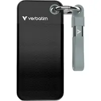 Verbatim Externe SSD-schijf Pocket - 128GB (Zwart/Grijs)