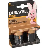 Duracell Plus Power Alkaline C2-pack
