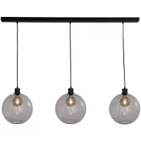 Masterlight Hanglamp Lazise 3x Ø 30cm zwart