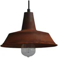 Masterlight Stoere Roestige Hanglamp Industria 25 Roestbruin
