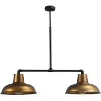 Masterlight Oosterse eettafellamp Industria 2x36