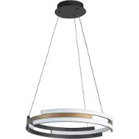 Highlight Hanglamp Orion Zwart Met Koper Brons Ø 45cm