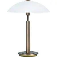Highlight Klassieke tafellamp Touch koper brons Ø 28cm