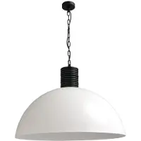 Masterlight Grote witte industrie hanglamp Industria 80