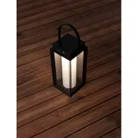 Lyora Solar tafellamp Verhal antraciet