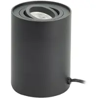 Highlight Strakke Tafellamp Rebel Rond Zwart Ø 9 5cm