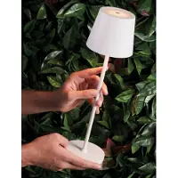 Nova Luce Oplaadbare tafellamp Seina wit
