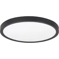 Highlight Zwarte Plafondlamp Piatto Ø 44 5cm