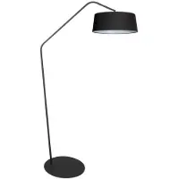 Steinhauer Vloerlamp Zig Zag Zwart Met Witte Binnenkant Ø 48cm