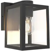 Lutec Leuke Wandlamp Shiva Zwart
