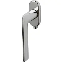 Olivari Design raamkruk Tecno afsluitbaar chroom