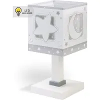 DALBER Tafellampje Moonlight glow in the dark wit