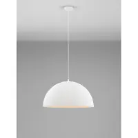 Nova Luce Hanglamp Starla wit Ø 60cm