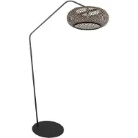 Steinhauer Vloerlamp Anne ZigZag 4510ZW – natuurlijk bamboe in speels silhouet