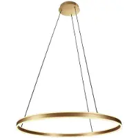 Steinhauer Ringlux LED Hanglamp | 60W 2700K 5400lm 927 | Dimbaar | Goud