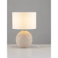 Lyora Tafellamp Nagomi Beige Met Creme Kap